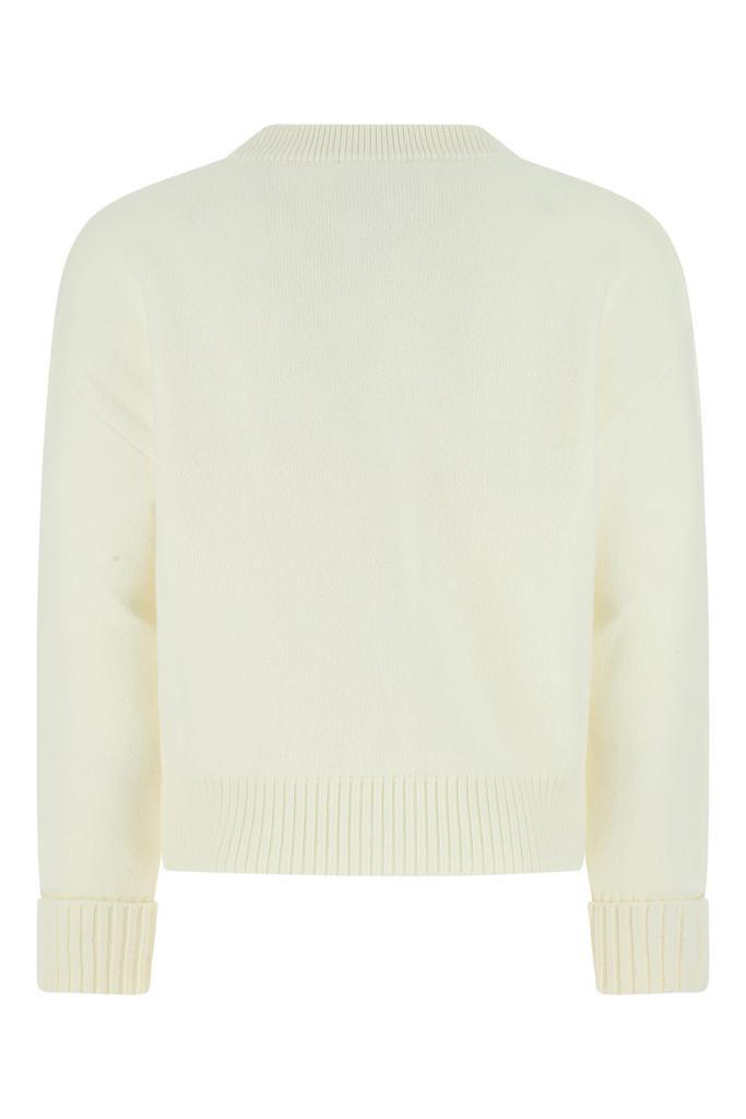 商品AMI|Ivory wool cardigan,价格¥3022,第1张图片