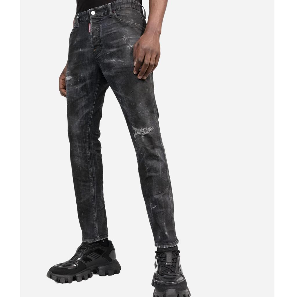 商品DSQUARED2|Dsquared2 Jeans Black,价格¥7247,第1张图片