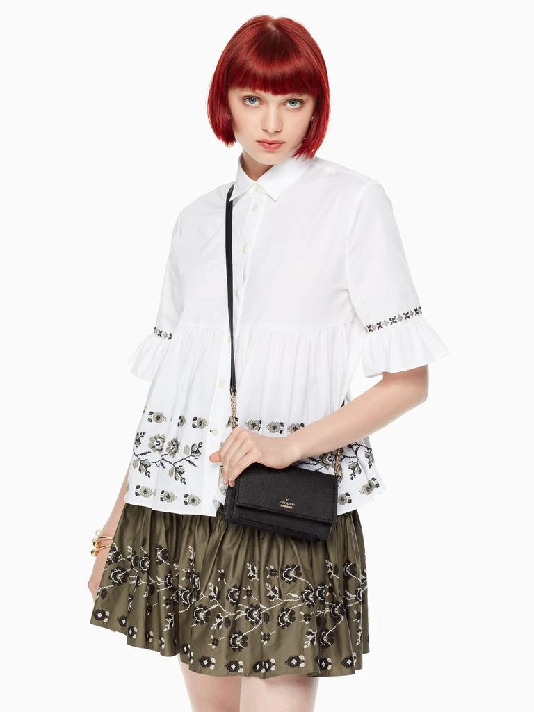 商品Kate Spade|cameron street shreya 金属链斜挎包,价格¥700,第2张图片详细描述