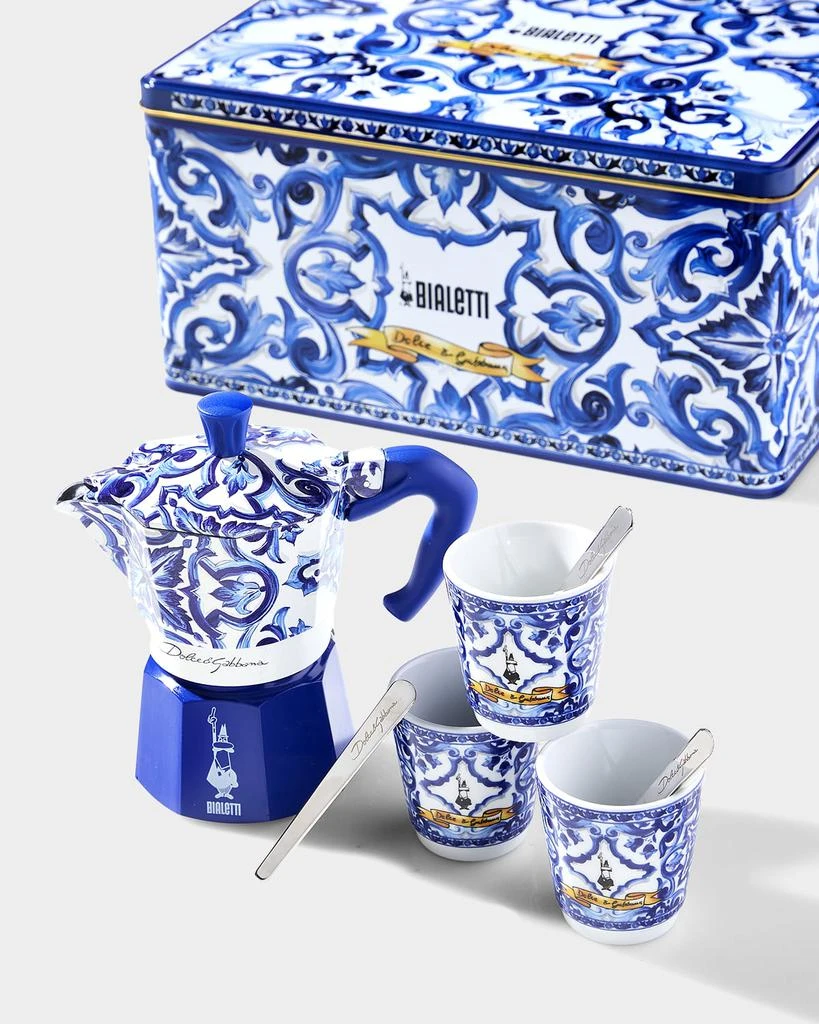 商品Bialetti|2-Cup Moka Express Pot With Espresso Cups & Stirrers,价格¥1935,第3张图片详细描述