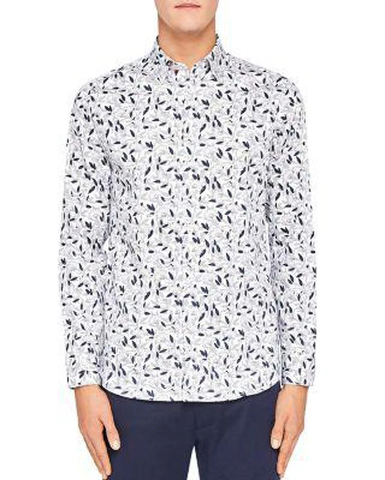 商品Ted Baker London|Aqulina Floral Regular Fit Button-Down Shirt ,价格¥726,第1张图片