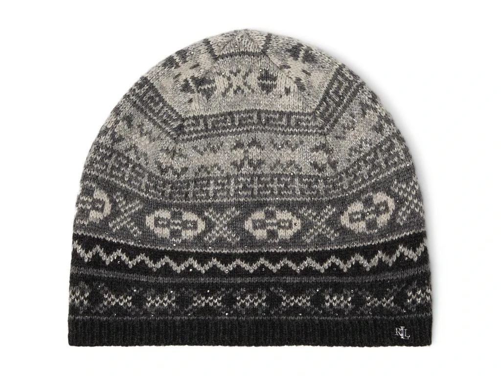 商品Ralph Lauren|Recycled Fair Isle Hat,价格¥321,第1张图片