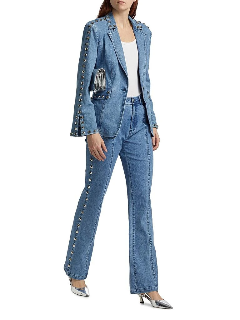 商品Cinq à Sept|Milly Studded Denim Jacket,价格¥2568,第2张图片详细描述