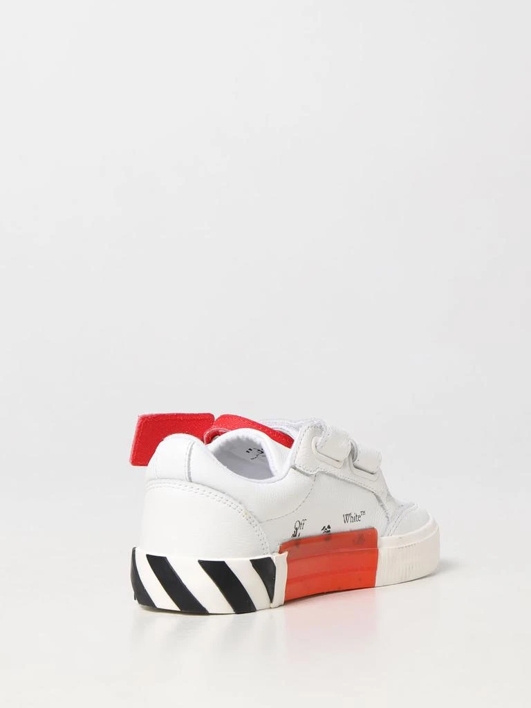 商品Off-White|Off-White Vulanized sneakers in grained leather,价格¥1945,第3张图片详细描述
