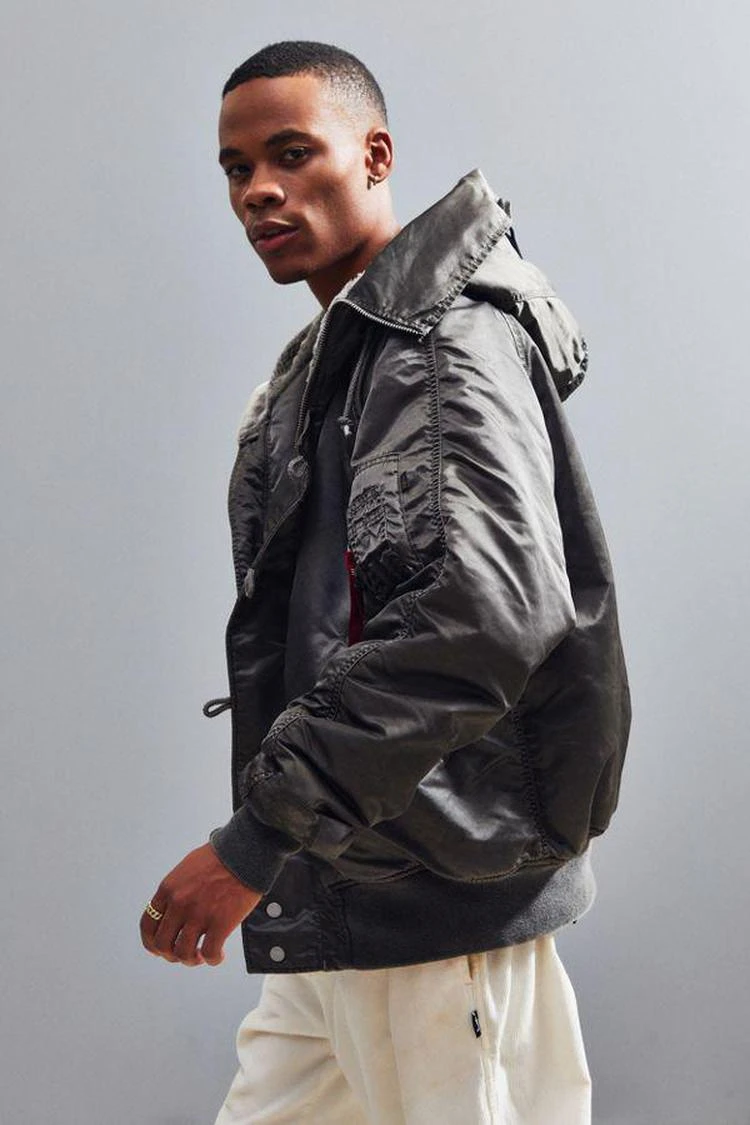 商品Alpha Industries|Alpha Industries N-2B Battlewash Parka Coat,价格¥942,第3张图片详细描述