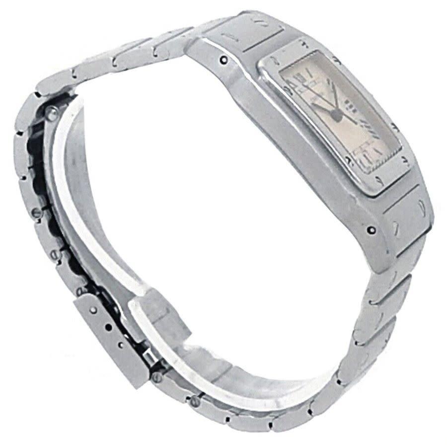 Pre-owned Cartier Santos Galbee Quartz White Dial Ladies Watch 987901商品第3张图片规格展示
