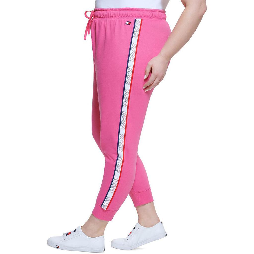 Tommy Hilfiger Sport Womens Plus Sweatpants Workout Jogger Pants商品第1张图片规格展示