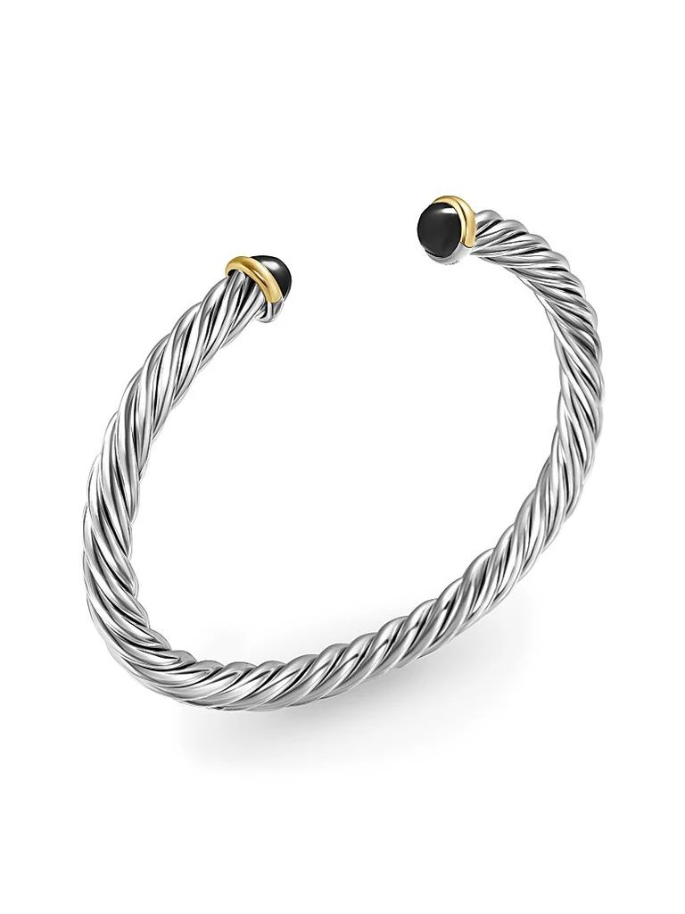 商品David Yurman|Cable Cuff Bracelet in Sterling Silver,价格¥5141,第3张图片详细描述
