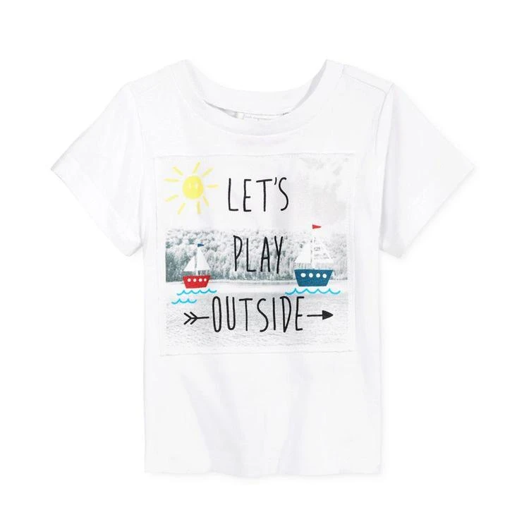 商品First Impressions|Graphic-Print T-Shirt, Baby Boys (0-24 months), Created for Macy's,价格¥28,第1张图片