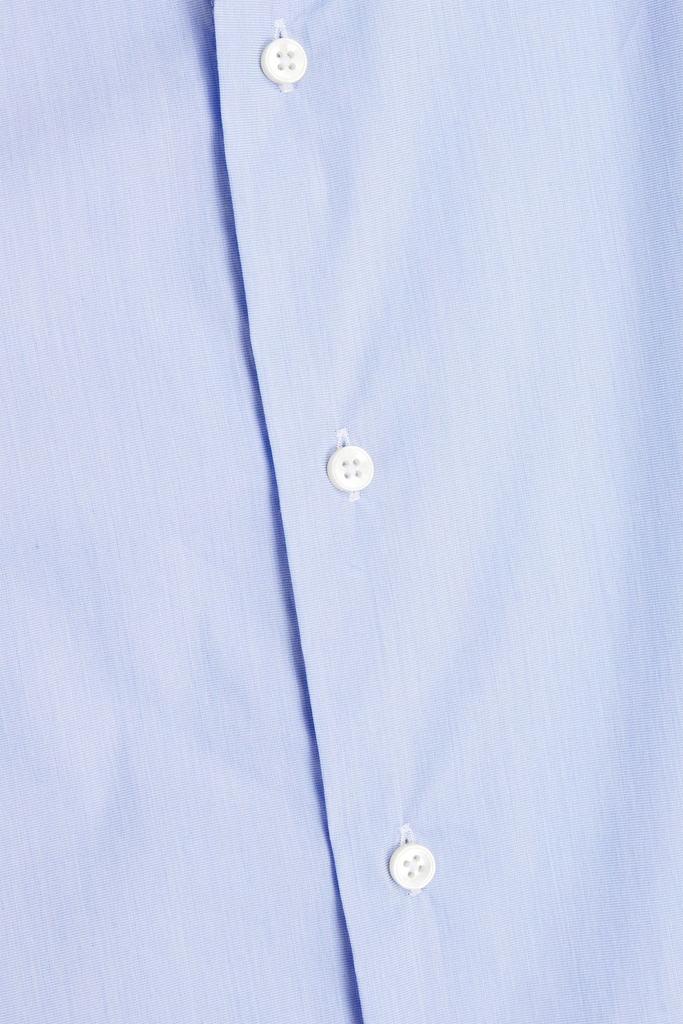 Stretch-cotton poplin shirt商品第4张图片规格展示