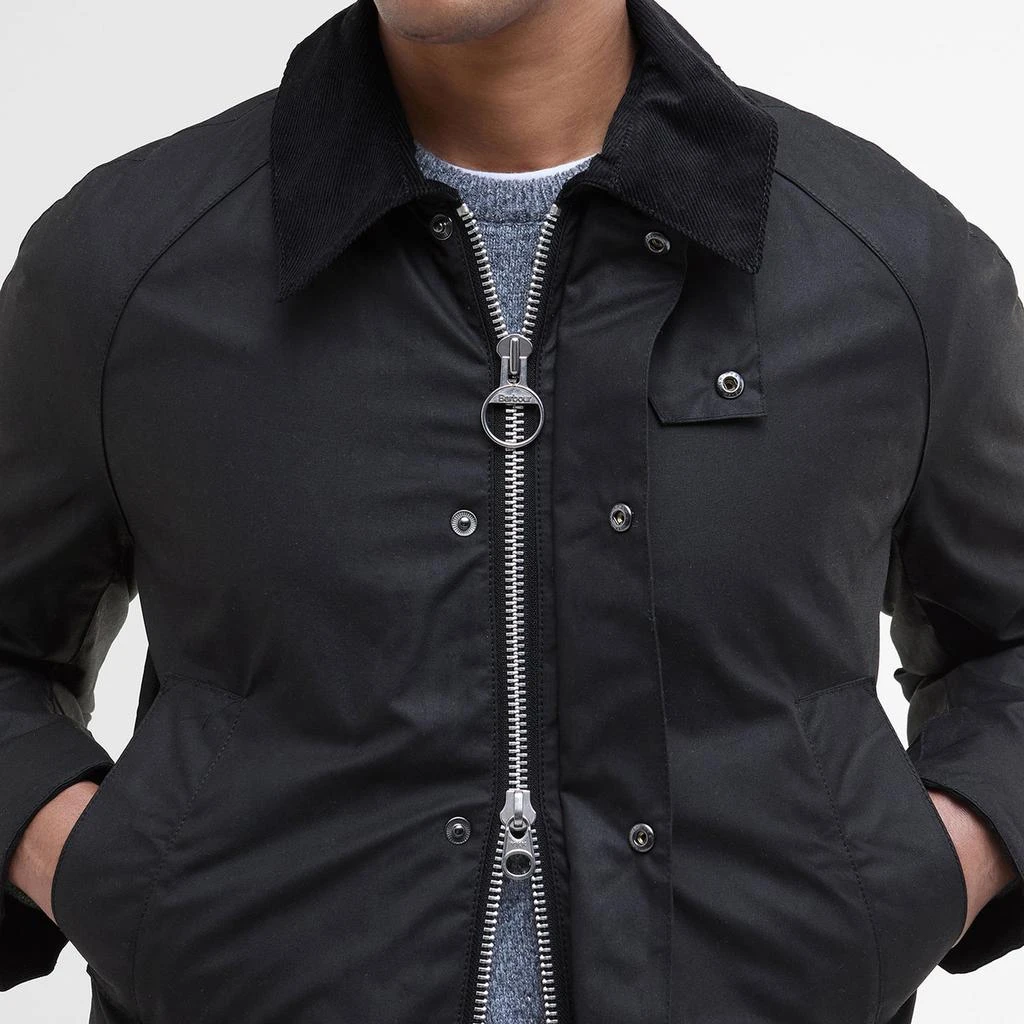 商品Barbour|Barbour Heritage Ashby Waxed Cotton Jacket,价格¥2066,第4张图片详细描述