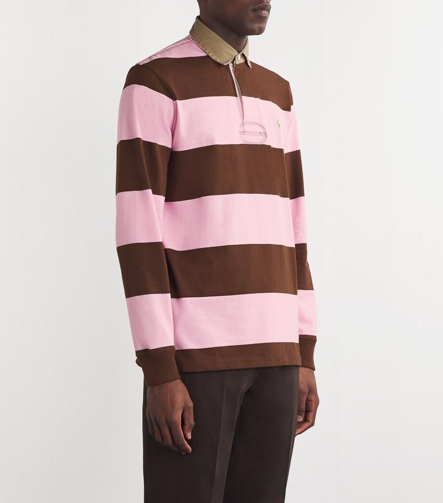 Ralph Lauren Striped Polo Pony Rugby Shirt - Polo Shirts - Compare