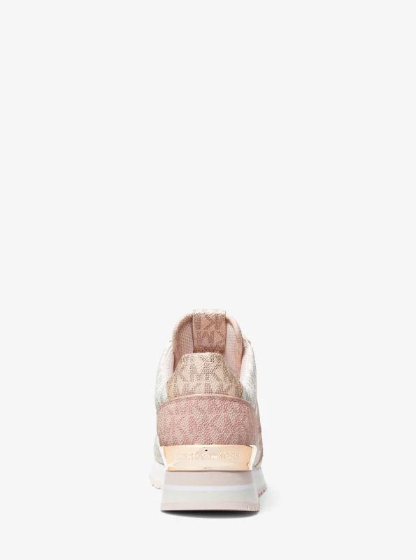 商品Michael Kors|Maddy Two-Tone Logo and Mesh Trainer,价格¥451,第3张图片详细描述