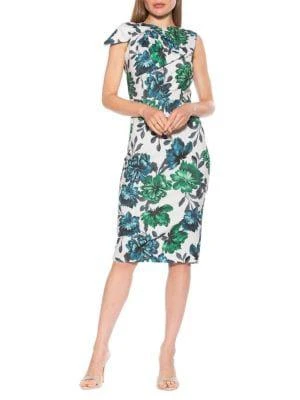 商品ALEXIA ADMOR|Brigitta Bow Sheath Dress,价格¥688,第1张图片