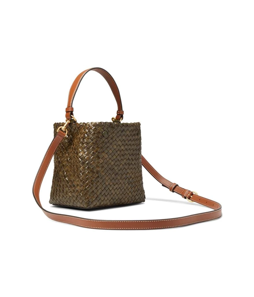 商品Tory Burch|Mcgraw Dragon Woven Small Bucket Bag,价格¥2873,第2张图片详细描述