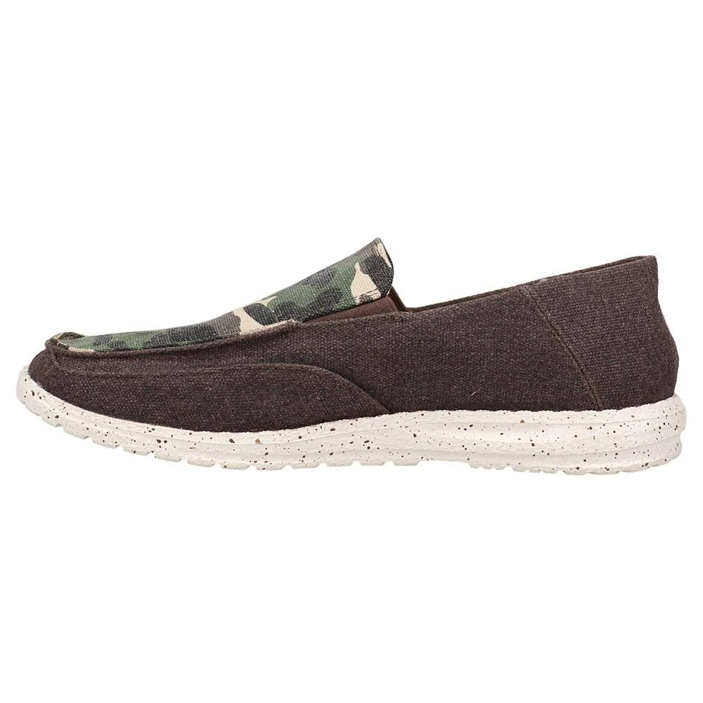 商品Roper|Hang Loose Camo Slip On Flats,价格¥409,第3张图片详细描述