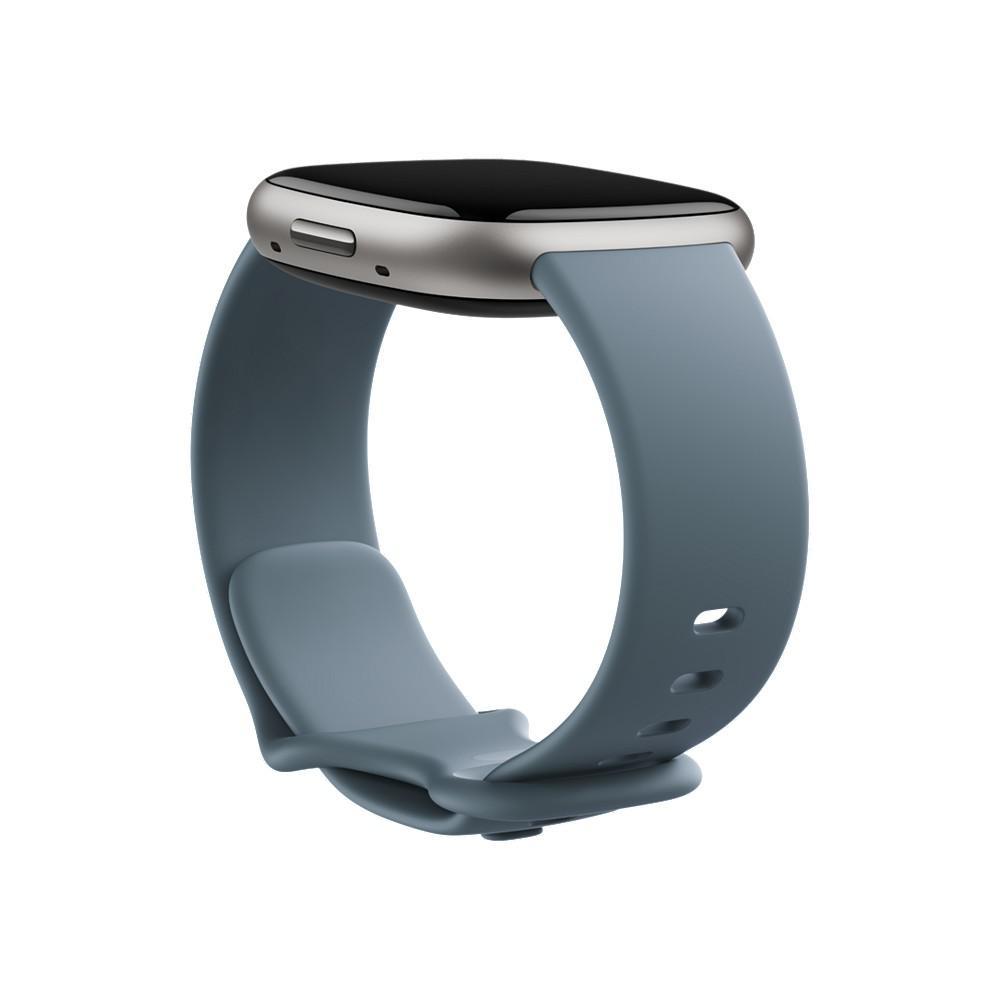 商品Fitbit|Versa 4 Waterfall Blue Platinum Smartwatch, 39mm,价格¥1729,第5张图片详细描述
