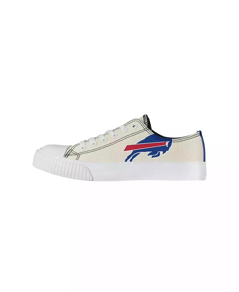 商品FOCO|Women's Cream Buffalo Bills Low Top Canvas Shoes,价格¥448,第1张图片