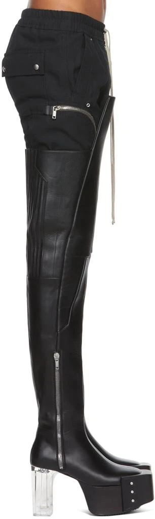 商品Rick Owens|Black Thigh High Waders,价格¥25895,第1张图片