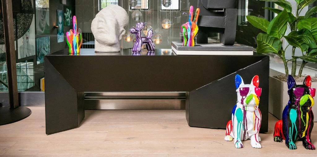 商品Interior Illusion Plus|Interior Illusions Plus Graffiti Peace Sign Tabletop - 9" tall,价格¥299,第4张图片详细描述