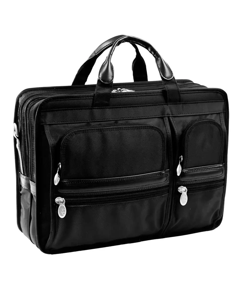 商品McKlein|Hubbard, 15" Double Compartment Laptop Briefcase,价格¥876,第3张图片详细描述