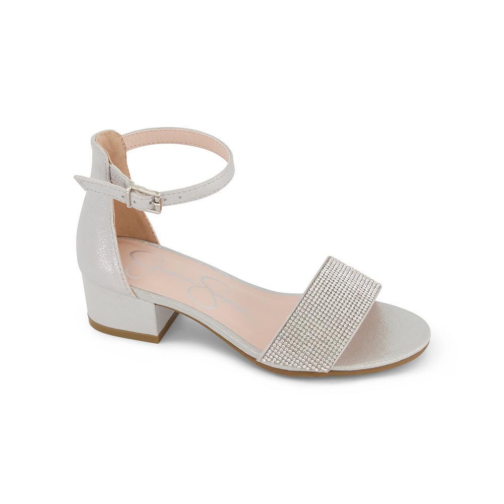 商品Jessica Simpson|Little Girls Block Heel Sandal,价格¥198,第1张图片