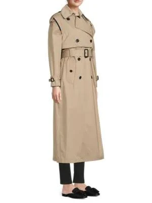 商品Valentino|Belted Double-Breasted Trench Coat,价格¥8022,第3张图片详细描述