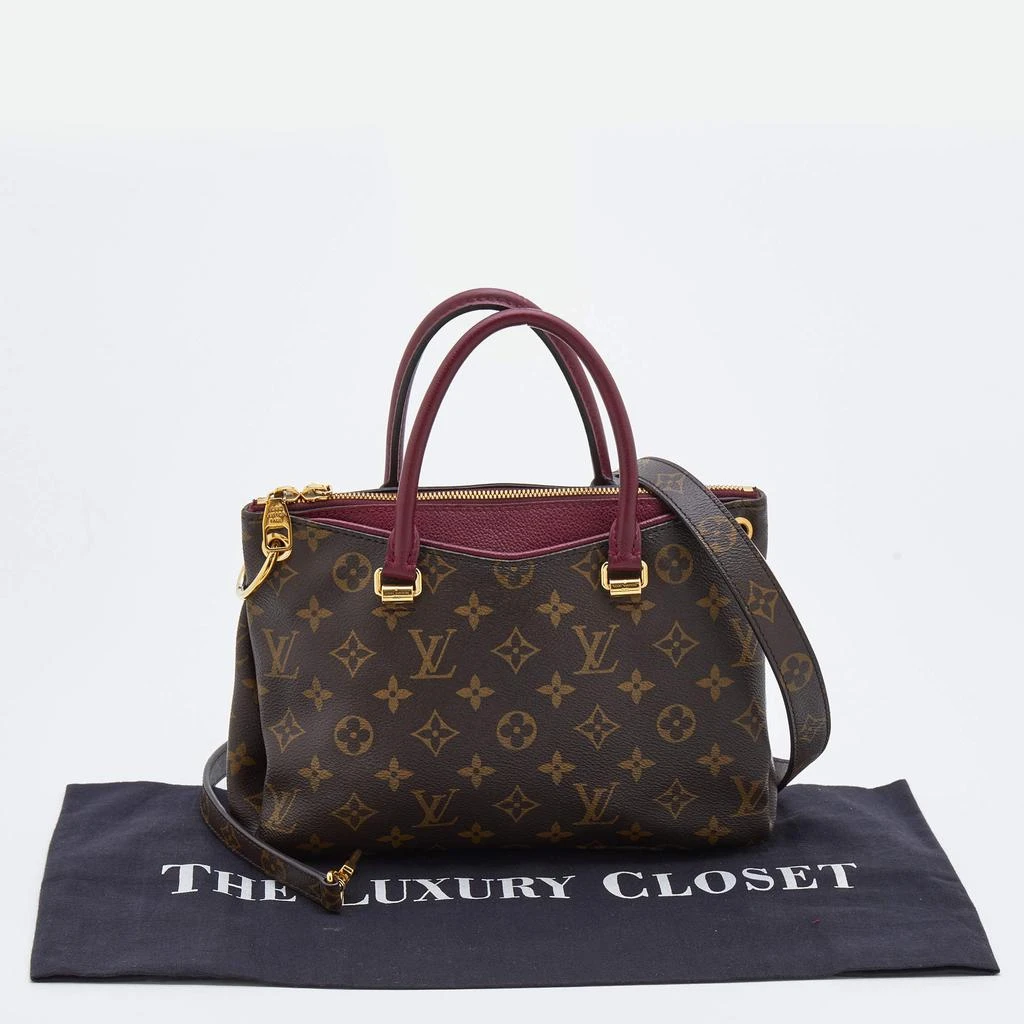 Louis Vuitton Aurore Leather And Monogram Canvas Pallas BB Bag 商品
