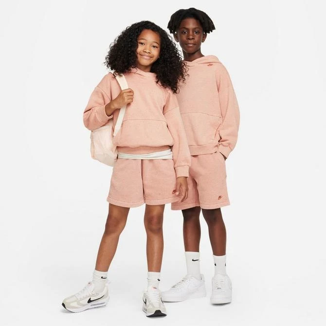 商品NIKE|Kids' Nike Icon Fleece Pullover Hoodie,价格¥374,第2张图片详细描述