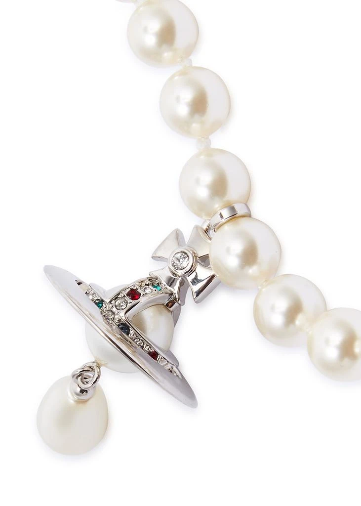 商品Vivienne Westwood|One Row orb faux pearl choker,价格¥1790,第3张图片详细描述