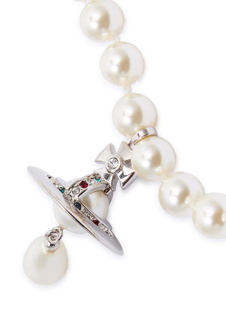 商品Vivienne Westwood|One Row orb faux pearl choker,价格¥1613,第5张图片详细描述