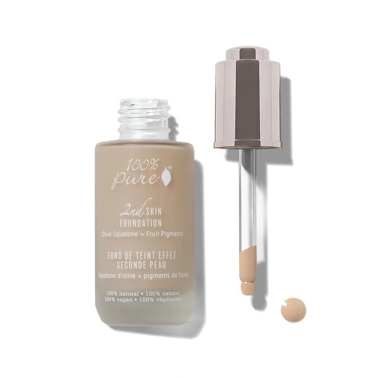 商品100% Pure|2nd Skin Foundation: Shade 5,价格¥866,第1张图片