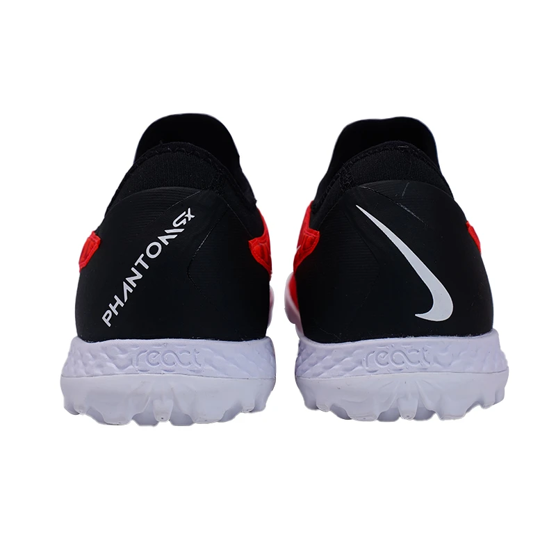 商品[国内直发] NIKE|Phantom GX 休闲百搭 TF（胶质碎钉） 人造草地硬草地 复合材质 防滑 足球鞋 男款 红黑,价格¥775,第5张图片详细描述