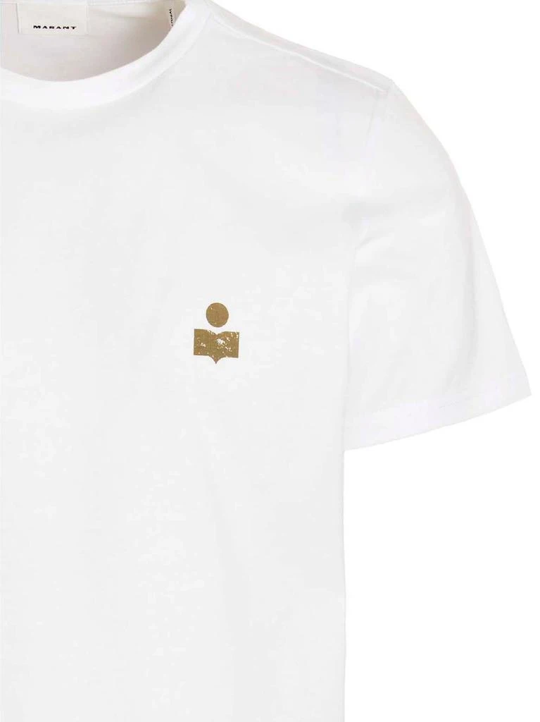 商品Isabel Marant|Isabel Marant Logo Printed Crewneck T-Shirt,价格¥622,第3张图片详细描述
