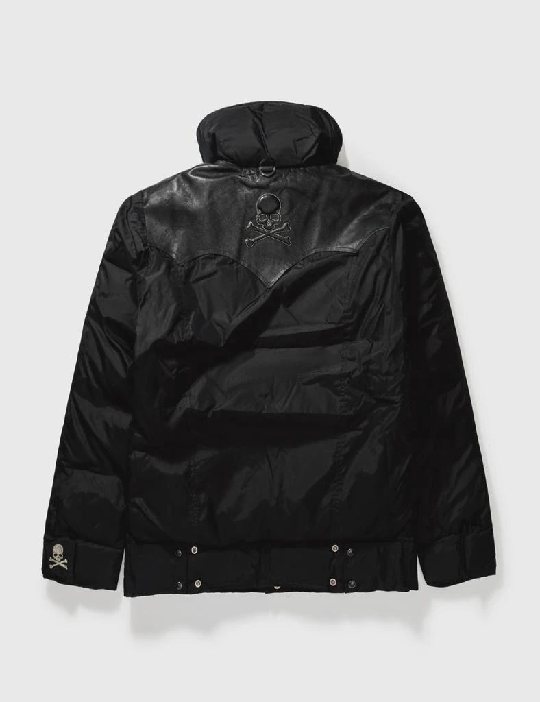 商品[二手商品] mastermind JAPAN|Mastermind Japan X Rocky Mountain Down Leather Jacket,价格¥10293,第2张图片详细描述