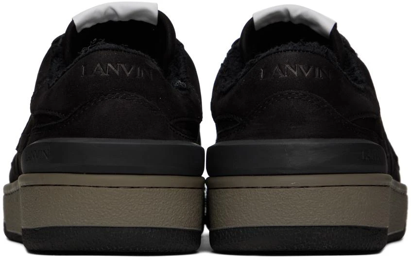 商品Lanvin|Black 'The Clay' Sneakers,价格¥2394,第2张图片详细描述