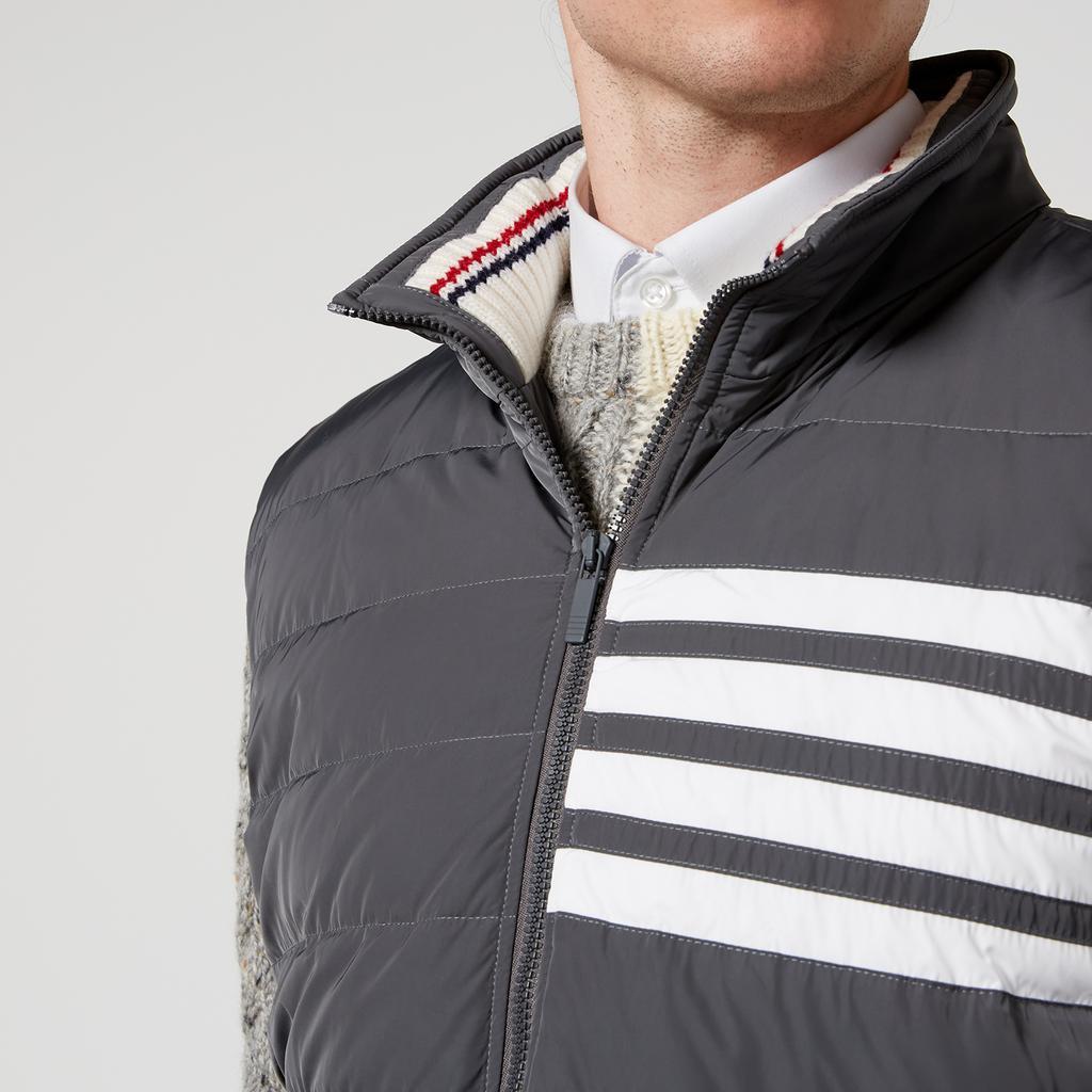 商品Thom Browne|Thom Browne 4-Bar Down-filled Shell Ski Gilet,价格¥9144,第6张图片详细描述