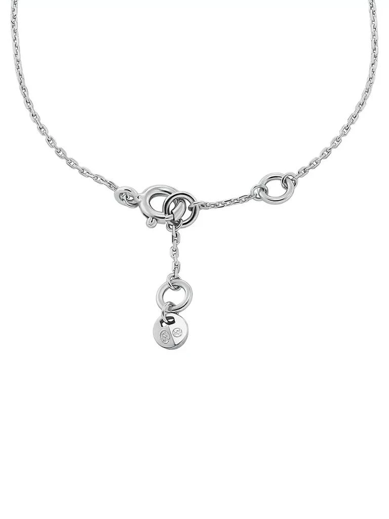商品Michael Kors|Sterling Silver & Cubic Zirconia Heart Pendant Bracelet,价格¥1133,第3张图片详细描述