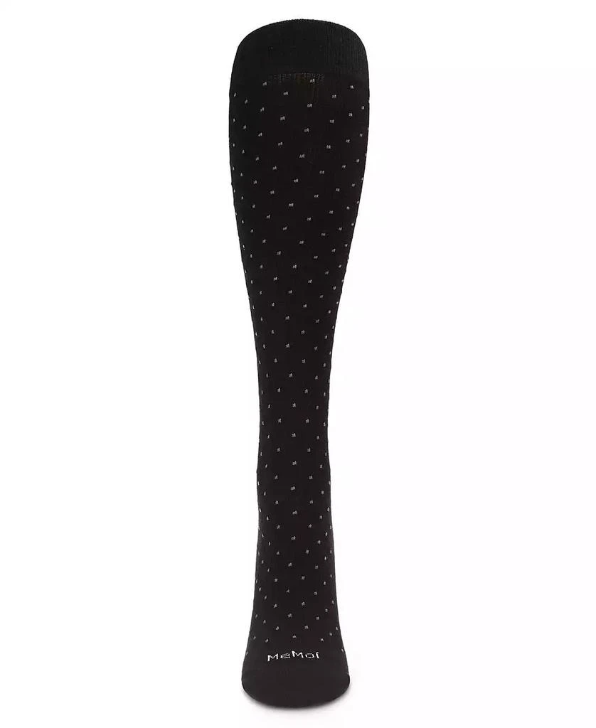 商品Memoi|Men's Swiss Dot Cotton Compression Socks,价格¥135,第2张图片详细描述