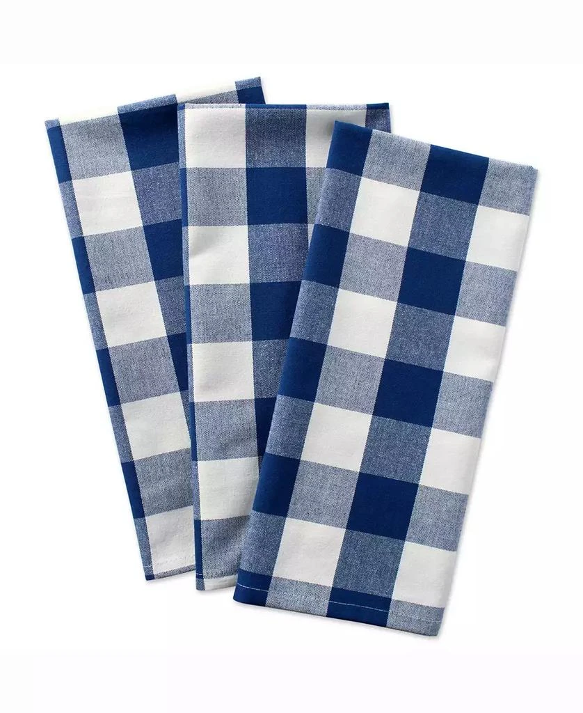 商品Design Imports|Buffalo Check Dishtowel, Set of 3,价格¥157,第1张图片