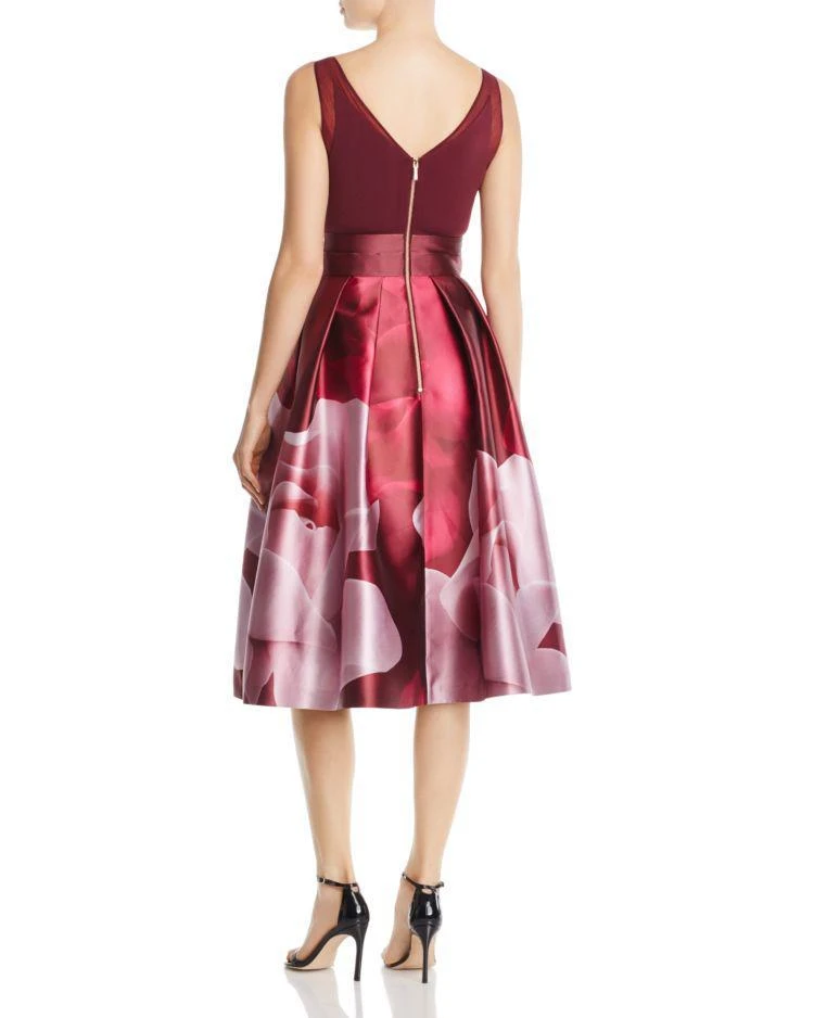 商品Ted Baker London|玫瑰派对中长裙 - 100% 独家贩售,价格¥2115,第2张图片详细描述