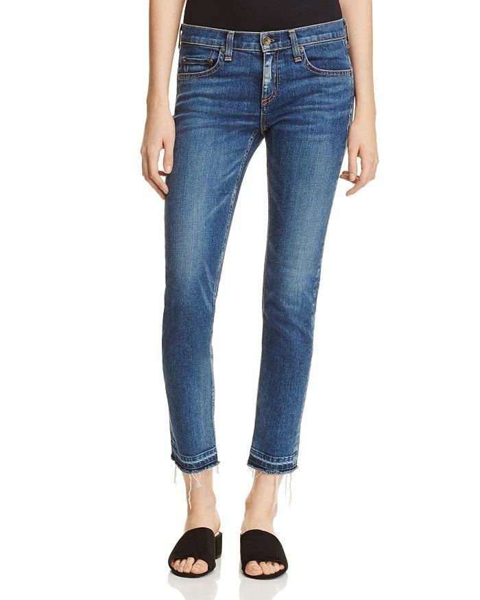 商品Rag & Bone|The Dre Slim Boyfriend Crop Jeans in Livingston,价格¥741,第1张图片