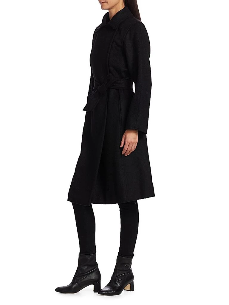 商品Max Mara|Manuela Icon Camel Hair Wool Wrap Coat,价格¥28372,第4张图片详细描述