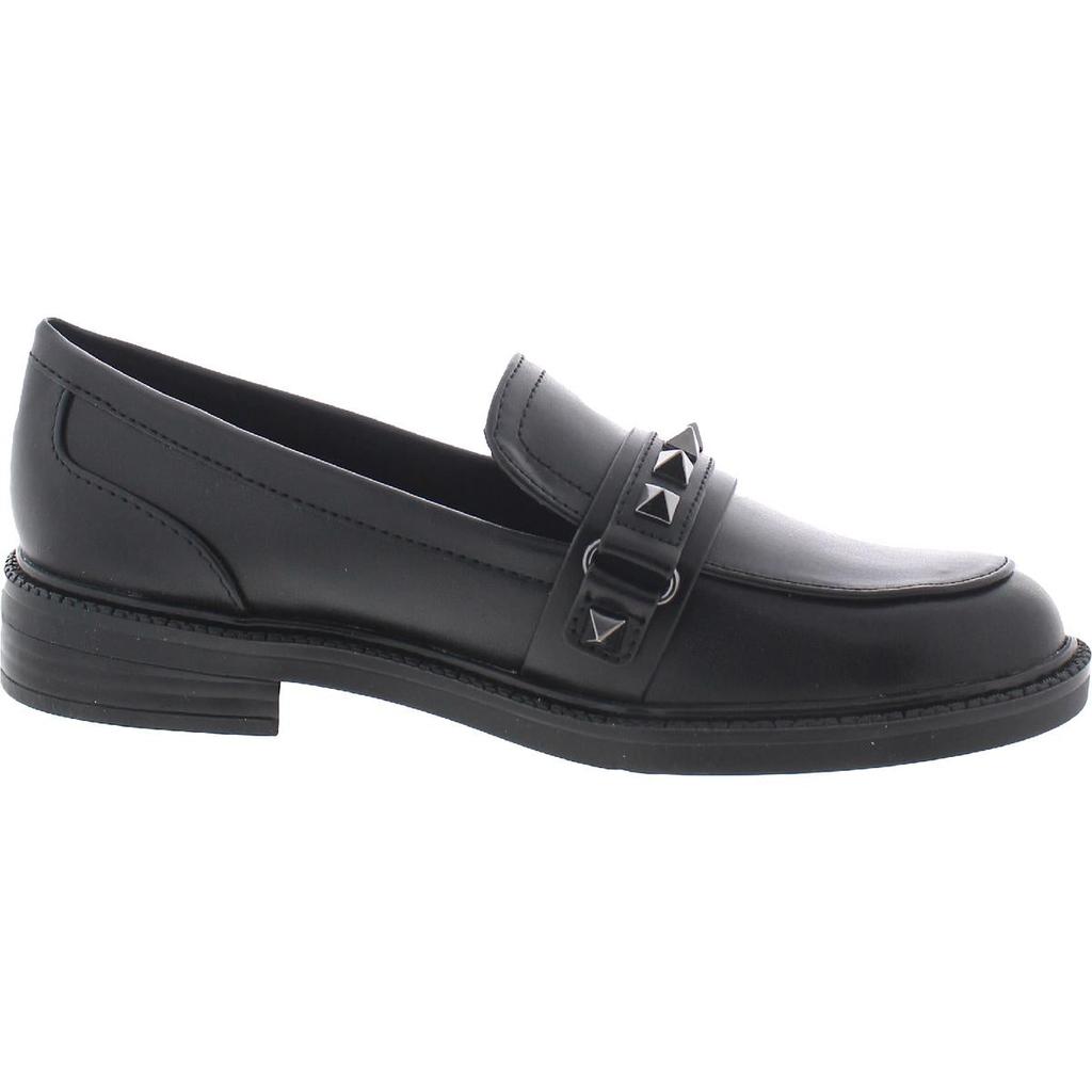 Marc Fisher Womens Cancia 2 Faux Leather Flat Loafers商品第4张图片规格展示