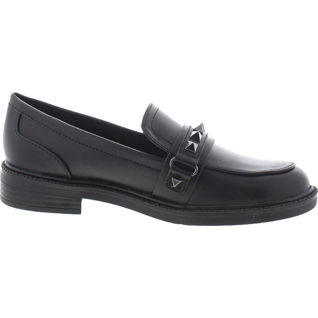 商品Marc Fisher|Marc Fisher Womens Cancia 2 Faux Leather Flat Loafers,价格¥90-¥120,第4张图片详细描述