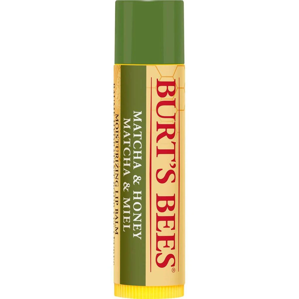 商品Burt's Bees|Burt's Bees 100% Natural Origin Matcha and Honey Moisturising Lip Balm 4.25g,价格¥34,第2张图片详细描述