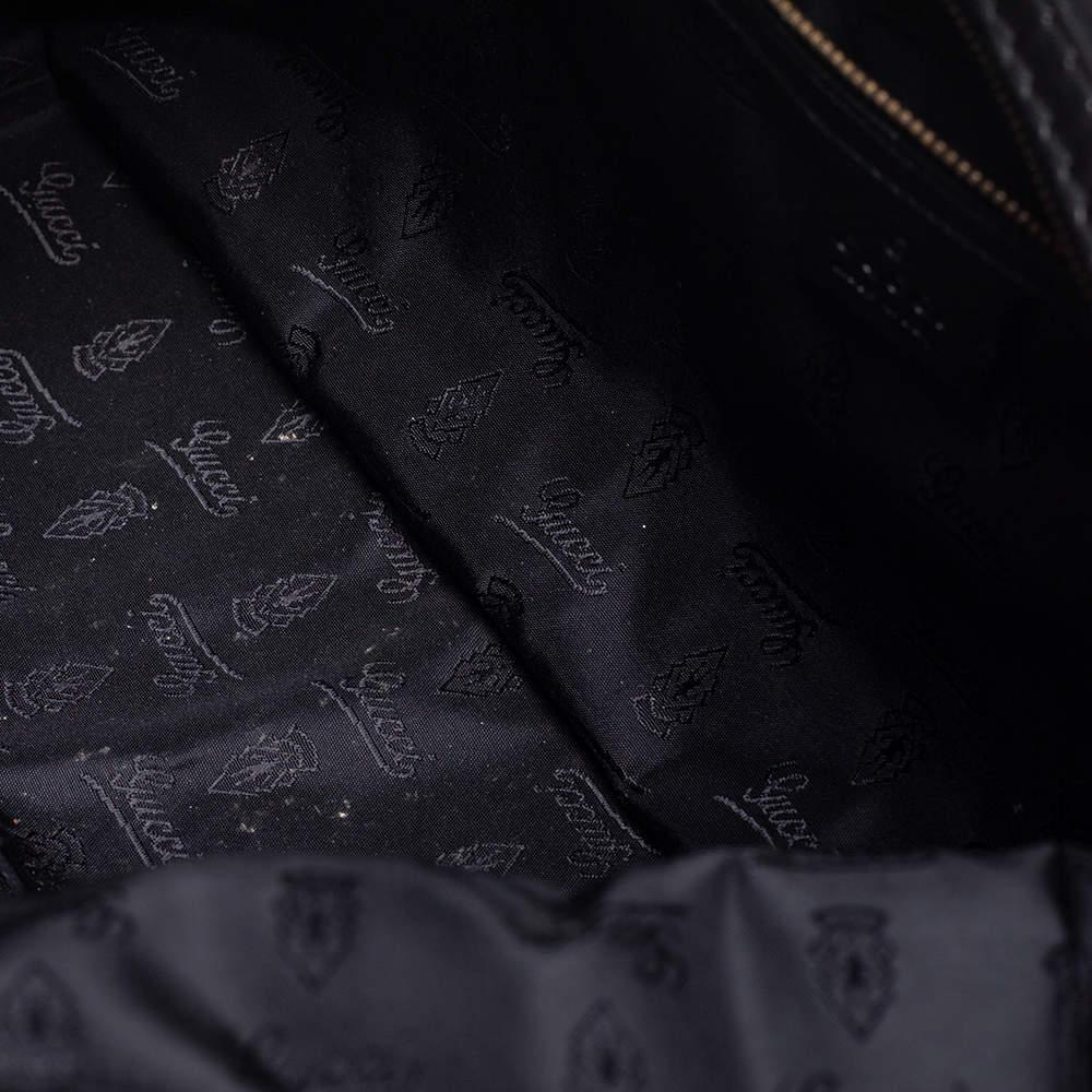 Gucci Black Leather Creole Hobo商品第7张图片规格展示