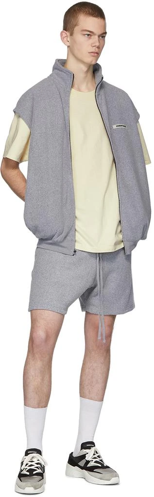 商品Essentials|Grey Polar Fleece Shorts 休闲裤,价格¥537,第5张图片详细描述