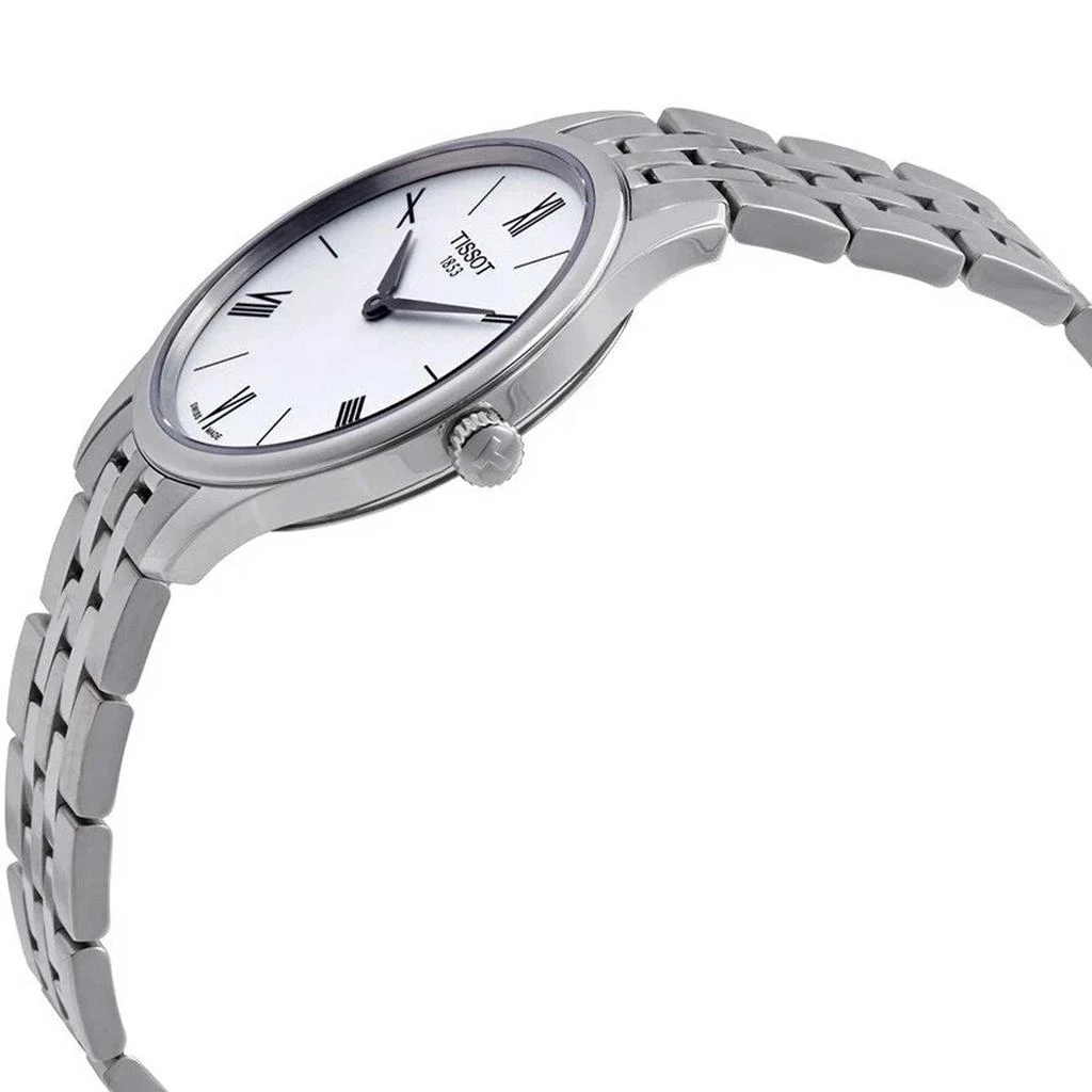 商品Tissot|Tissot Women's Watch - T-Classic Tradition 5.5 Silver Dial Bracelet | T0632091103800,价格¥1328,第2张图片详细描述