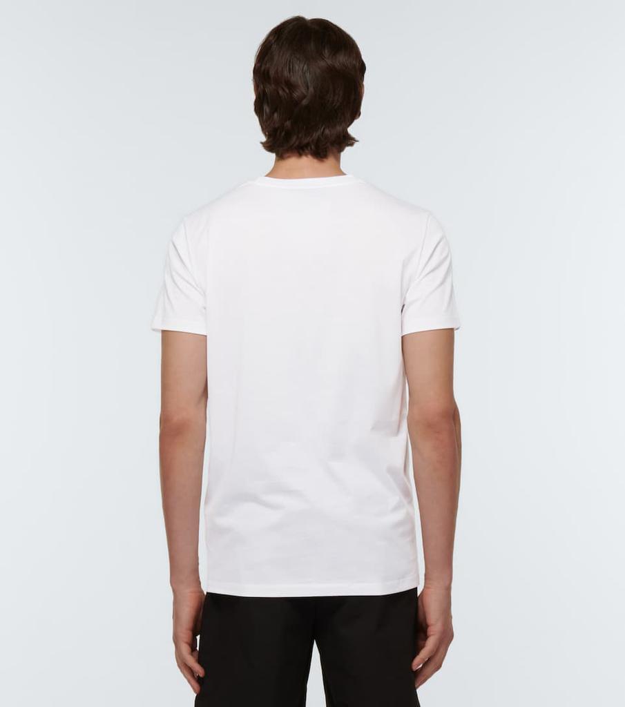 商品Moncler|棉质平纹针织T恤,价格¥2256,第6张图片详细描述
